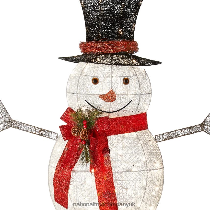 decoration | National Tree Company 60\ Snowman Decoration with Warm White LED Lights F2L4F602